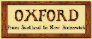 Oxford: Scotland to New Brunswick